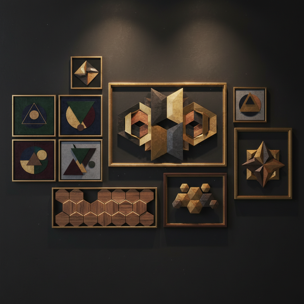 Geometric Wall Art: Shapes That Define Space