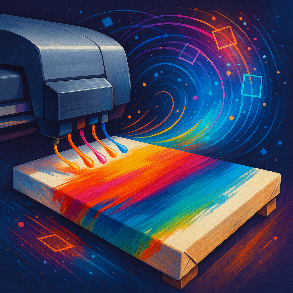 The History and Technology of Canvas Wall Art