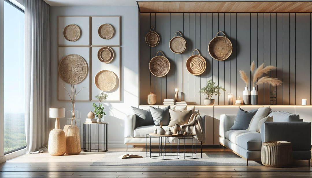 basket wall decor ideas - SI Art Avenue wall art