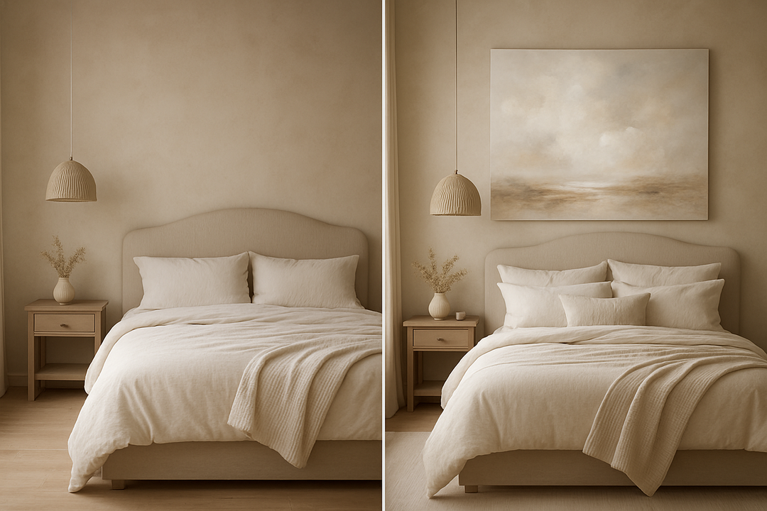 Bedroom Makeover: Wall Art That Changes Everything