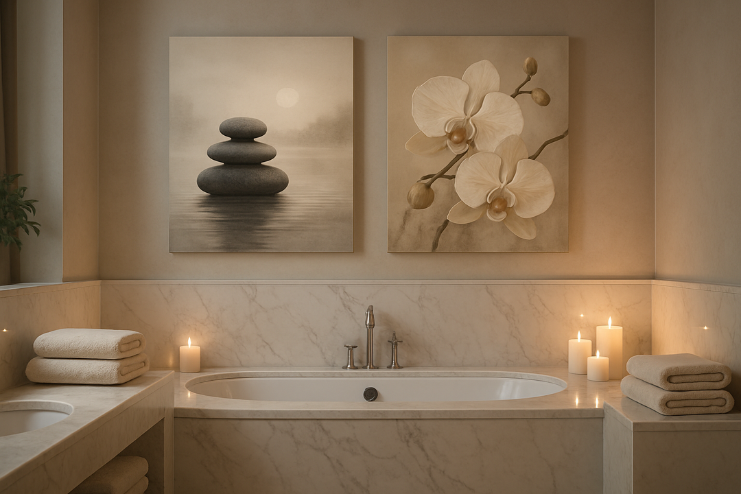 Bathroom Wall Decor: Spa-Worthy Art Ideas