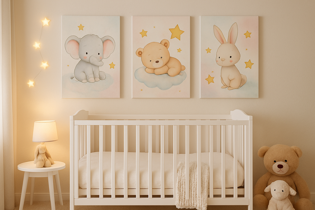 Nursery Wall Art: Sweet & Gentle Designs for Baby