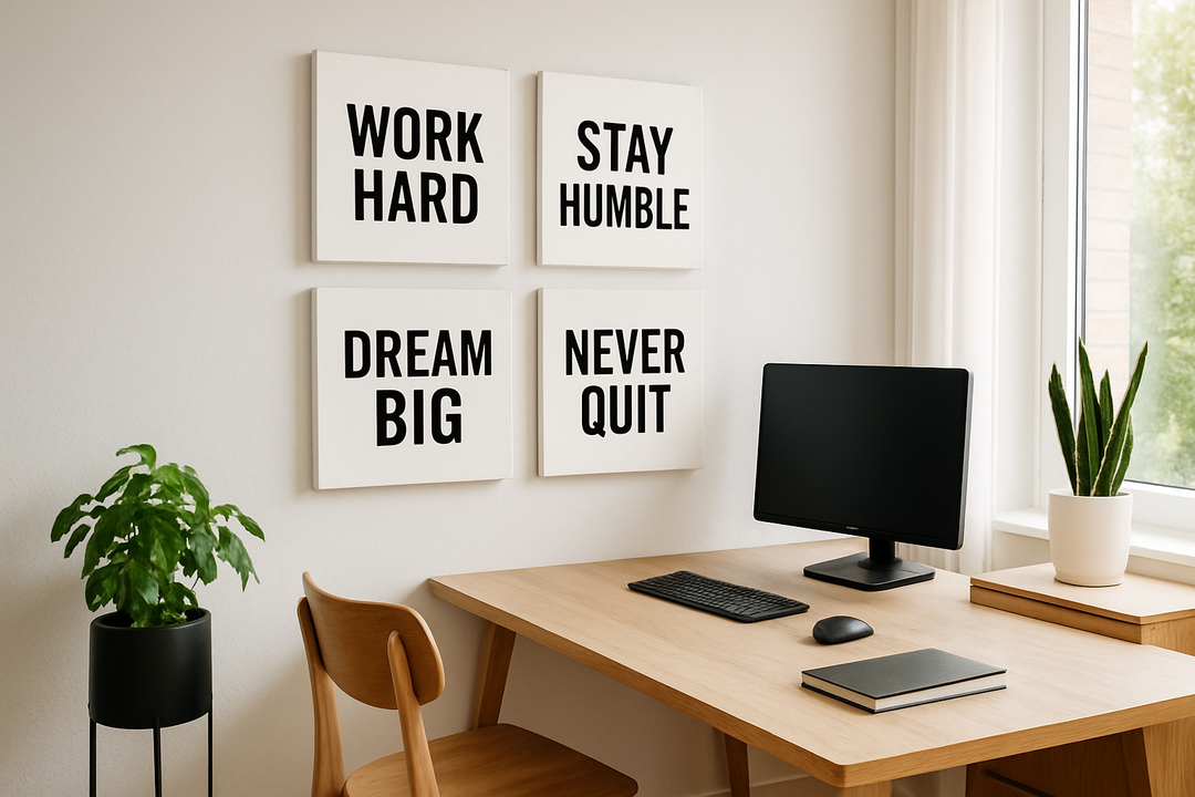 Office Wall Art That Inspires Productivity