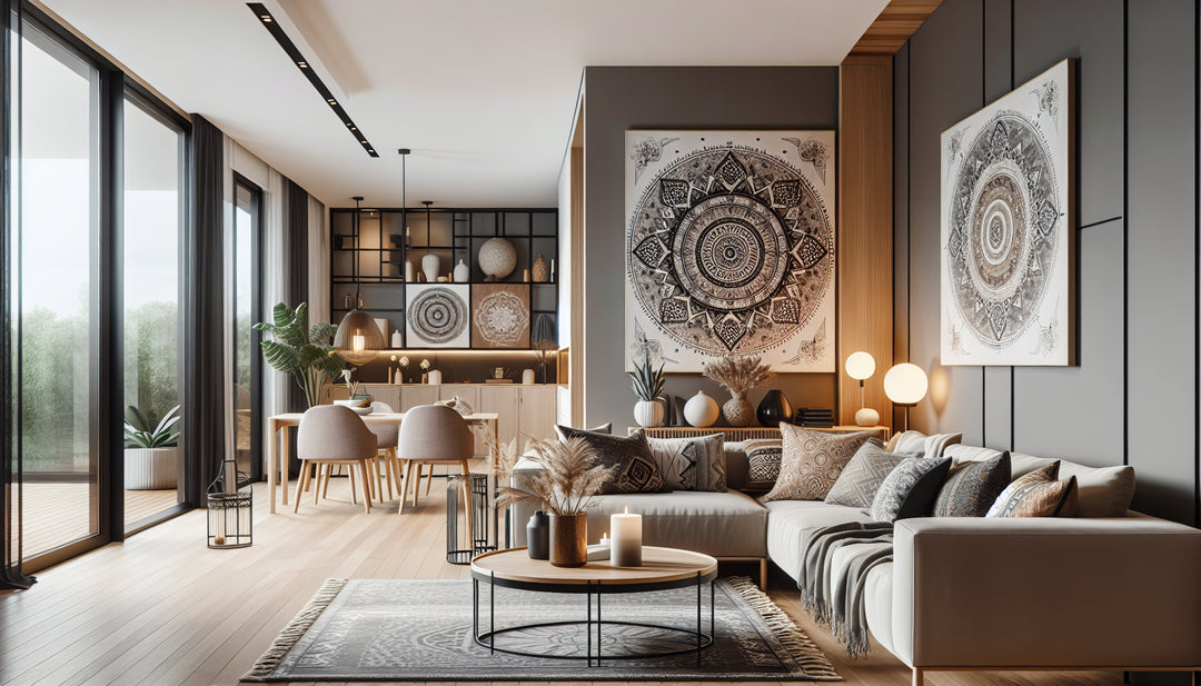 boho wall decor ideas - SI Art Avenue wall art