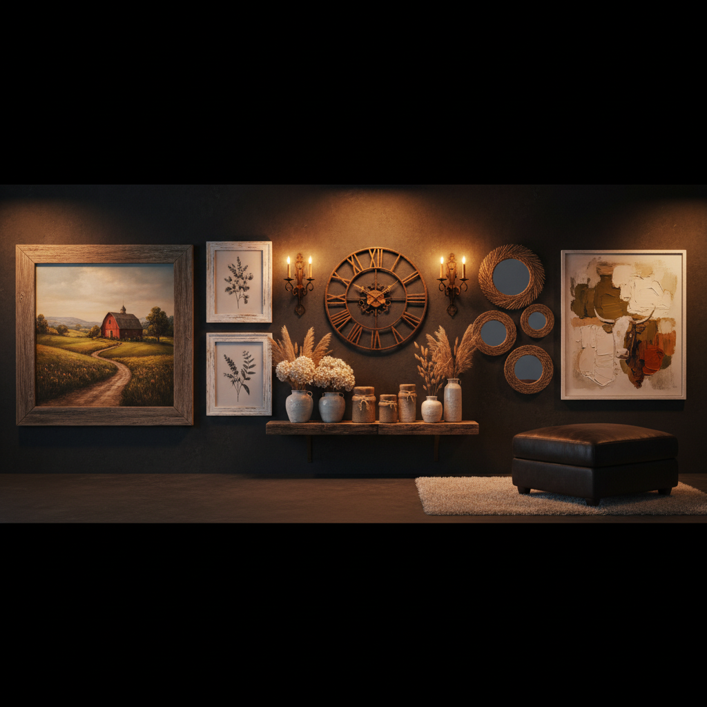 Farmhouse Wall Decor: Rustic Charm Made Easy