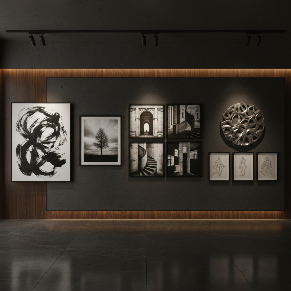 Black and White Wall Art: Timeless Elegance