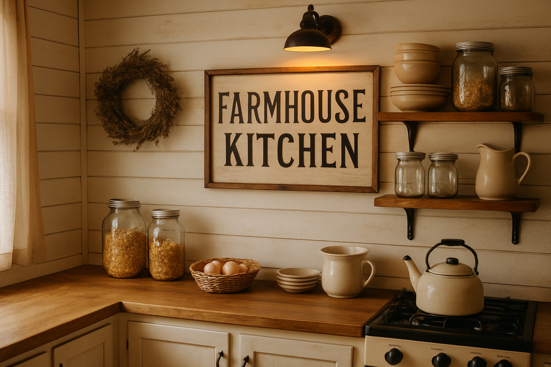Farmhouse Kitchen Wall Decor Ideas