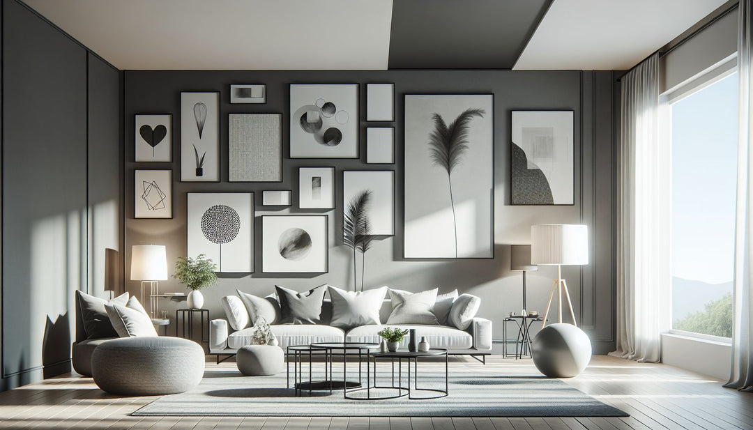 gallery wall ideas - SI Art Avenue wall art