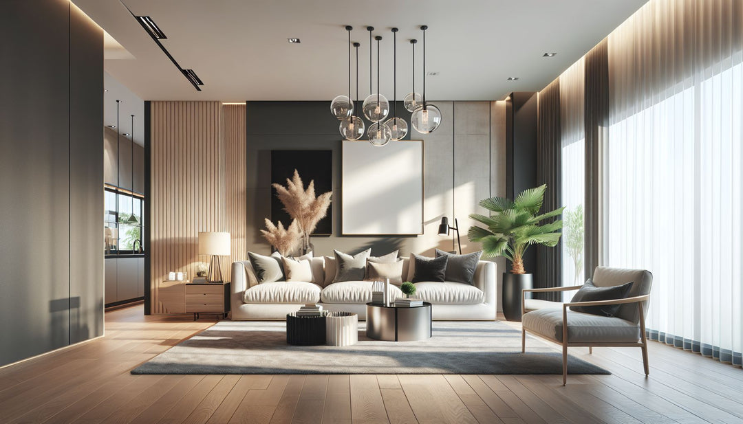 living room empty wall decor ideas - SI Art Avenue wall art