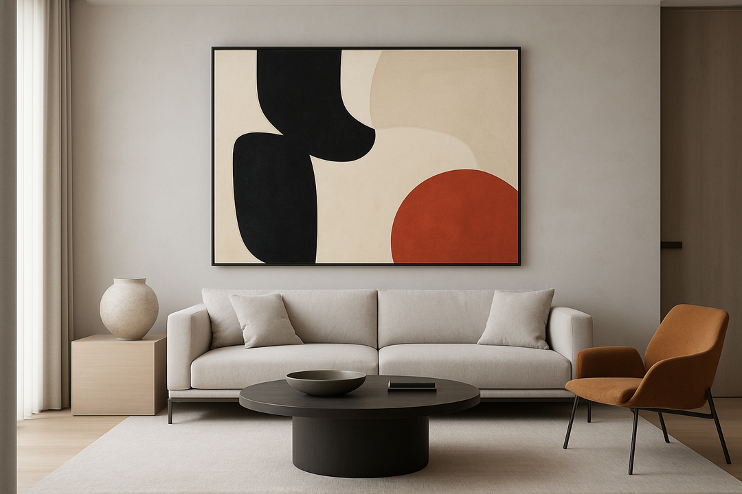 Modern Living Room Ideas: Art That Defines Style