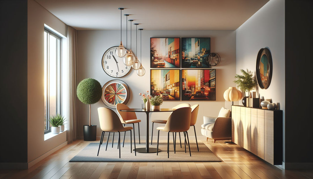 small dining room wall decor ideas - SI Art Avenue wall art