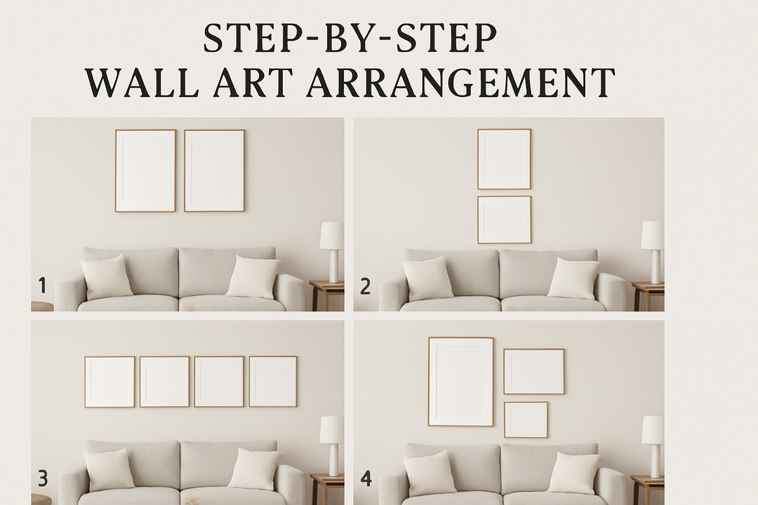 Wall Art Arrangement Ideas: Layouts That Work