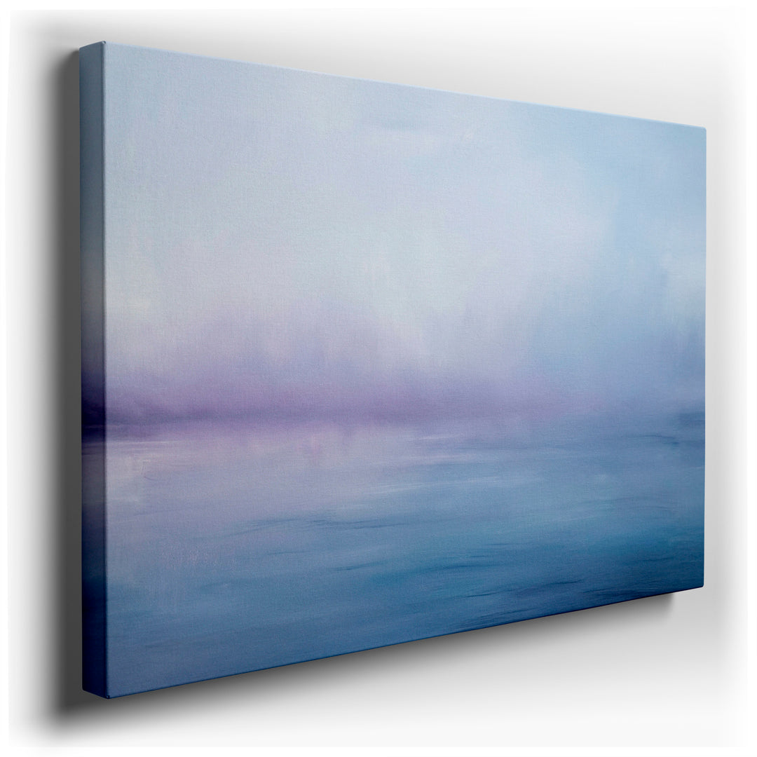 Abstract wall art featuring blended pastel hues creating a serene atmosphere, ideal as modern home decor.