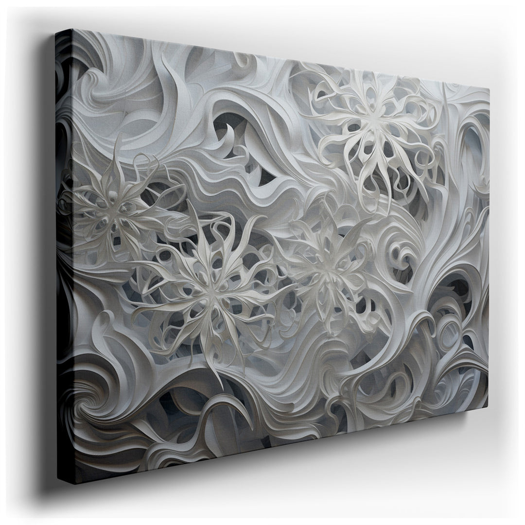canvas print on wrapped canvas for wall decor – This exquisite wall art is a masterful representation of abstract art, where the simplicity of color meets the complexit...