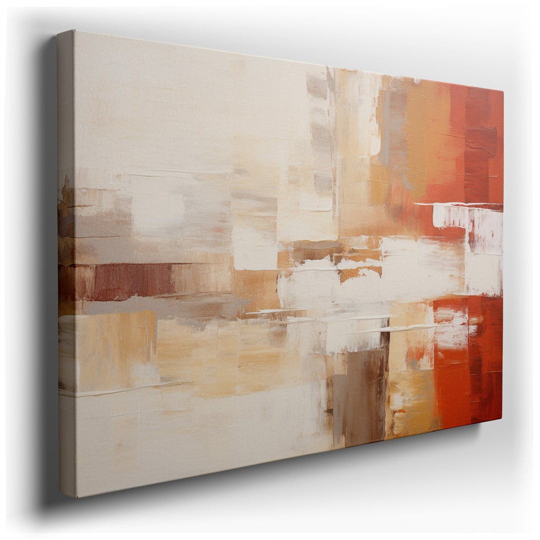 canvas print on wrapped canvas for wall decor – This exquisite abstract wall art is a masterful composition that captures the viewer's imagination through its intricate...
