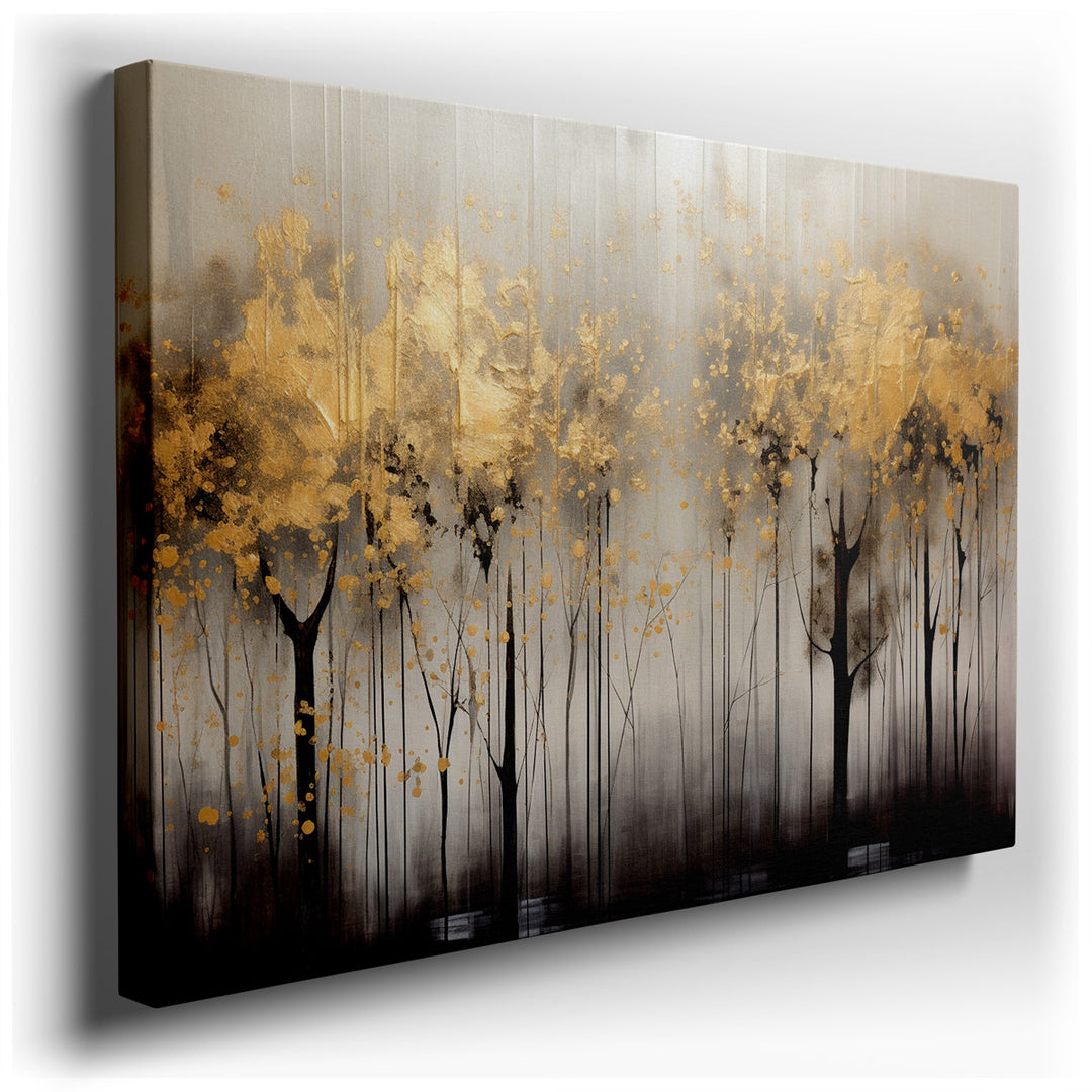 canvas print on wrapped canvas for wall decor – This exquisite wall art, a masterful depiction of autumn's splendor, captures the essence of the season through its port...
