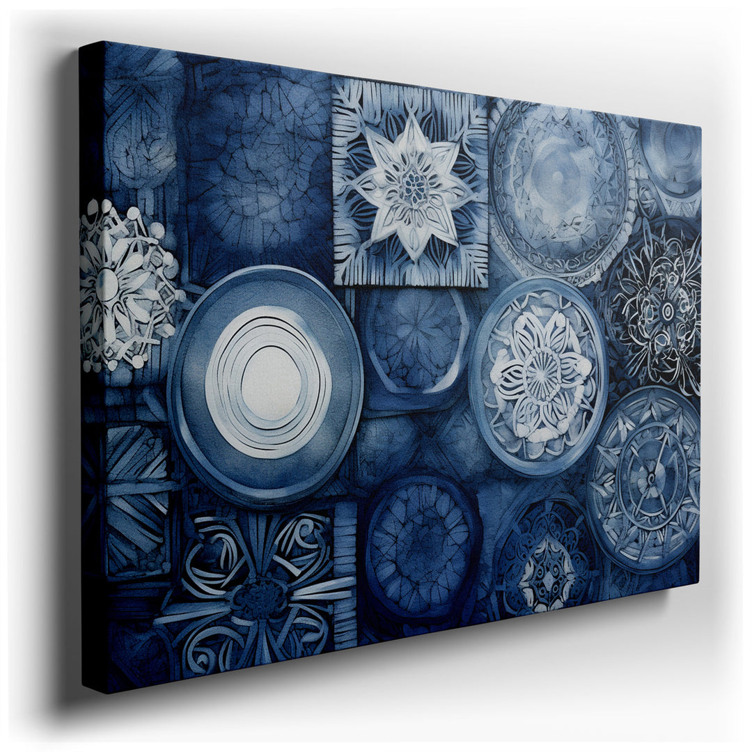 canvas print on wrapped canvas for wall decor – This enchanting wall art is a masterful display of artistry and craftsmanship, featuring a series of intricate handmade...