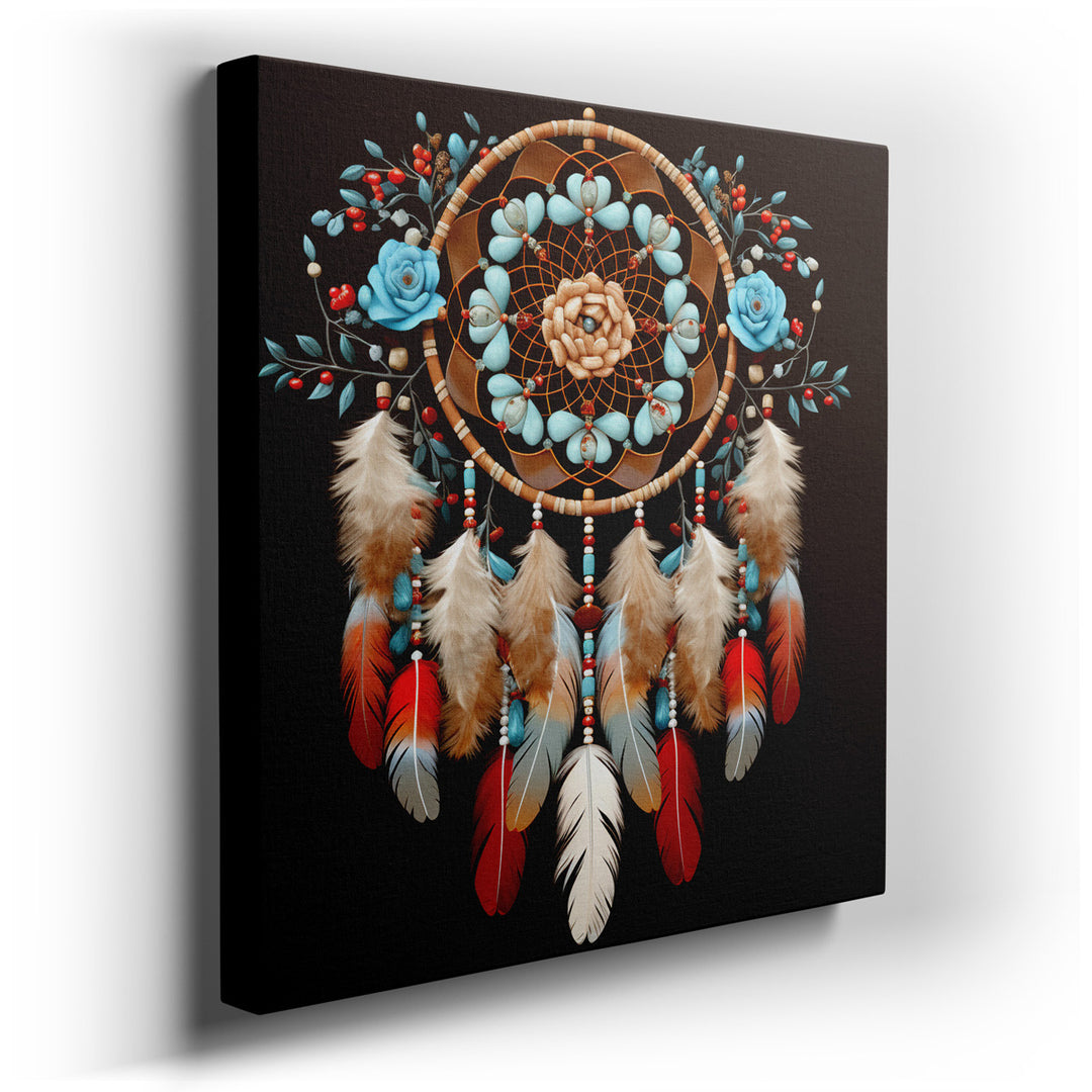 canvas print on wrapped canvas for wall decor – This wall art, a mesmerizing portrayal of a clock silhouette set against a vivid sunset, encapsulates the poetic interpl...