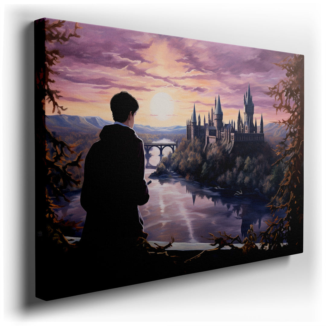 canvas print on wrapped canvas for wall decor – Imagine a wall art that encapsulates the essence of mystery and adventure, a piece so vivid and enchanting that it trans...