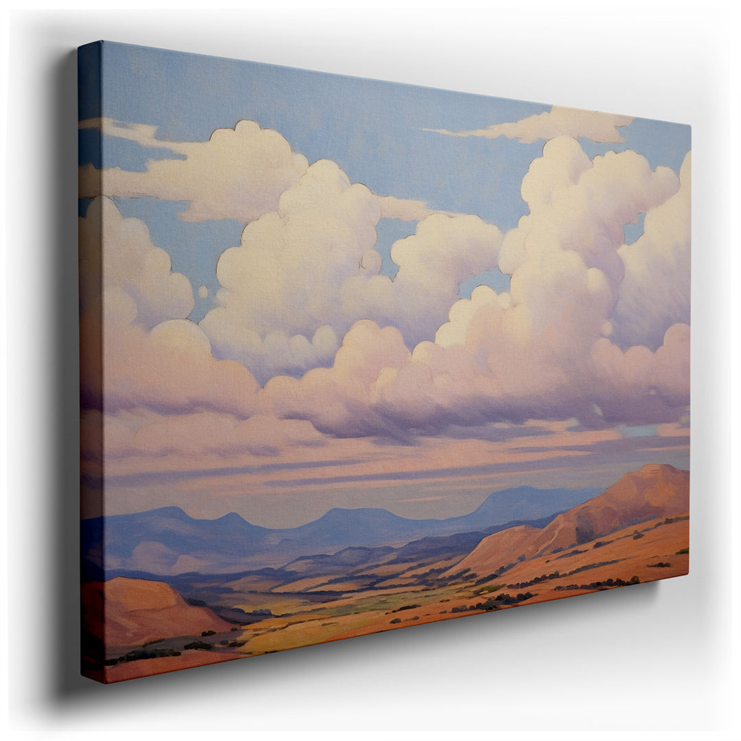 canvas print on wrapped canvas for wall decor – This wall art, a masterful depiction of a tranquil landscape, offers a breathtaking view that can transform any room int...