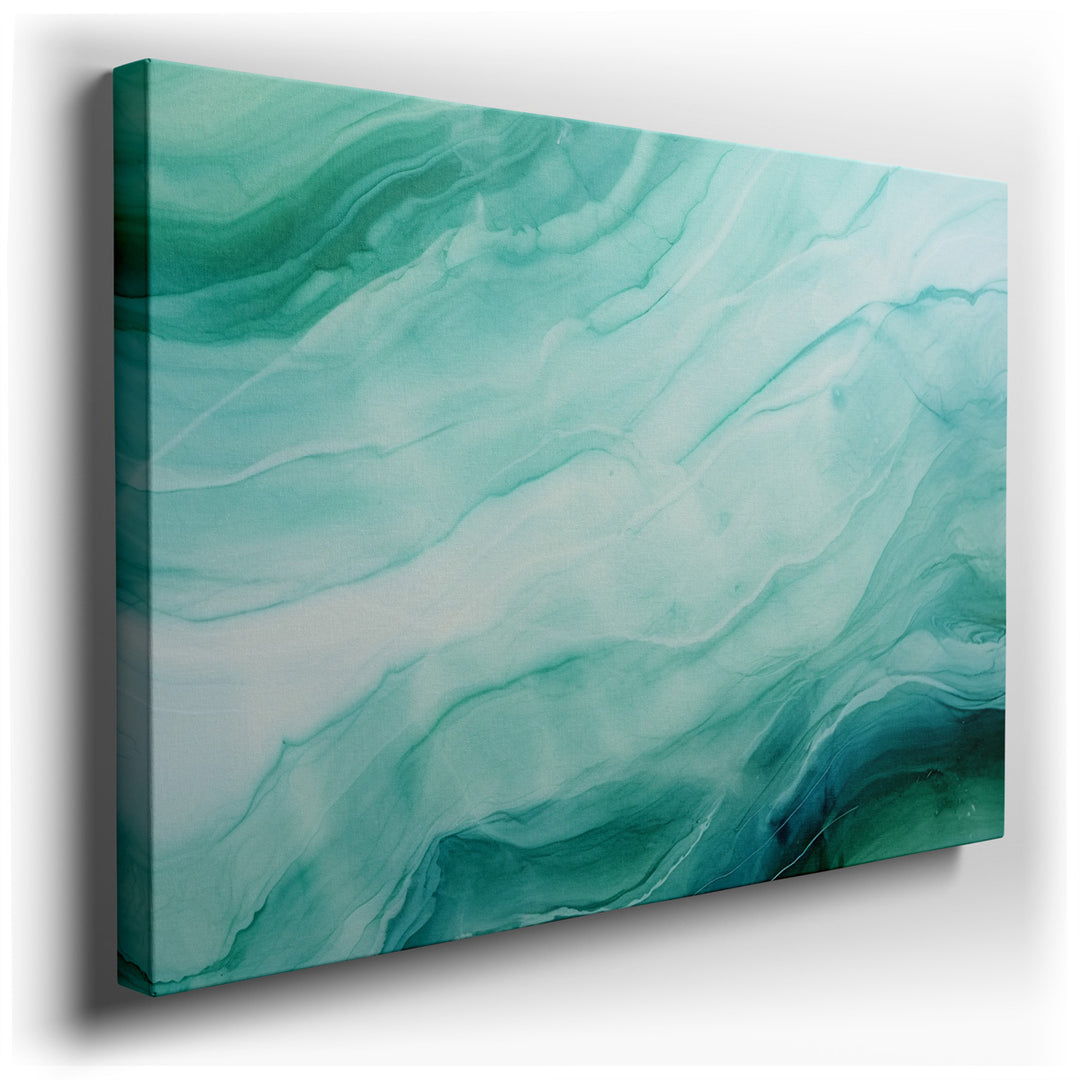 canvas print on wrapped canvas for wall decor – This exquisite wall art is a masterful representation of abstract art, where fluid shapes and vibrant colors converge to...