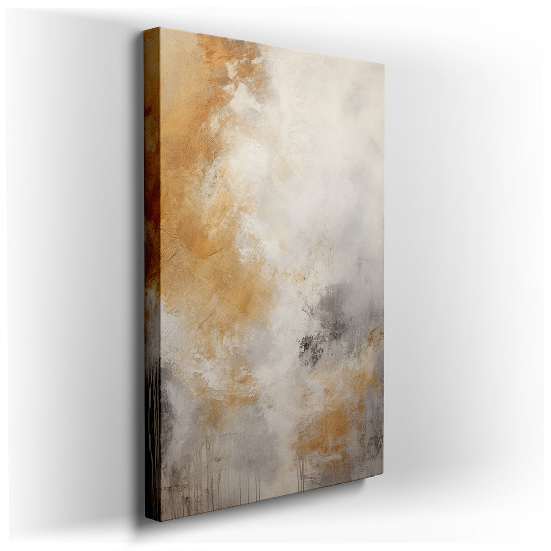 canvas print on wrapped canvas for wall decor – This wall art, an exquisite representation of abstract art, is a masterpiece that captures the essence of tranquility an...
