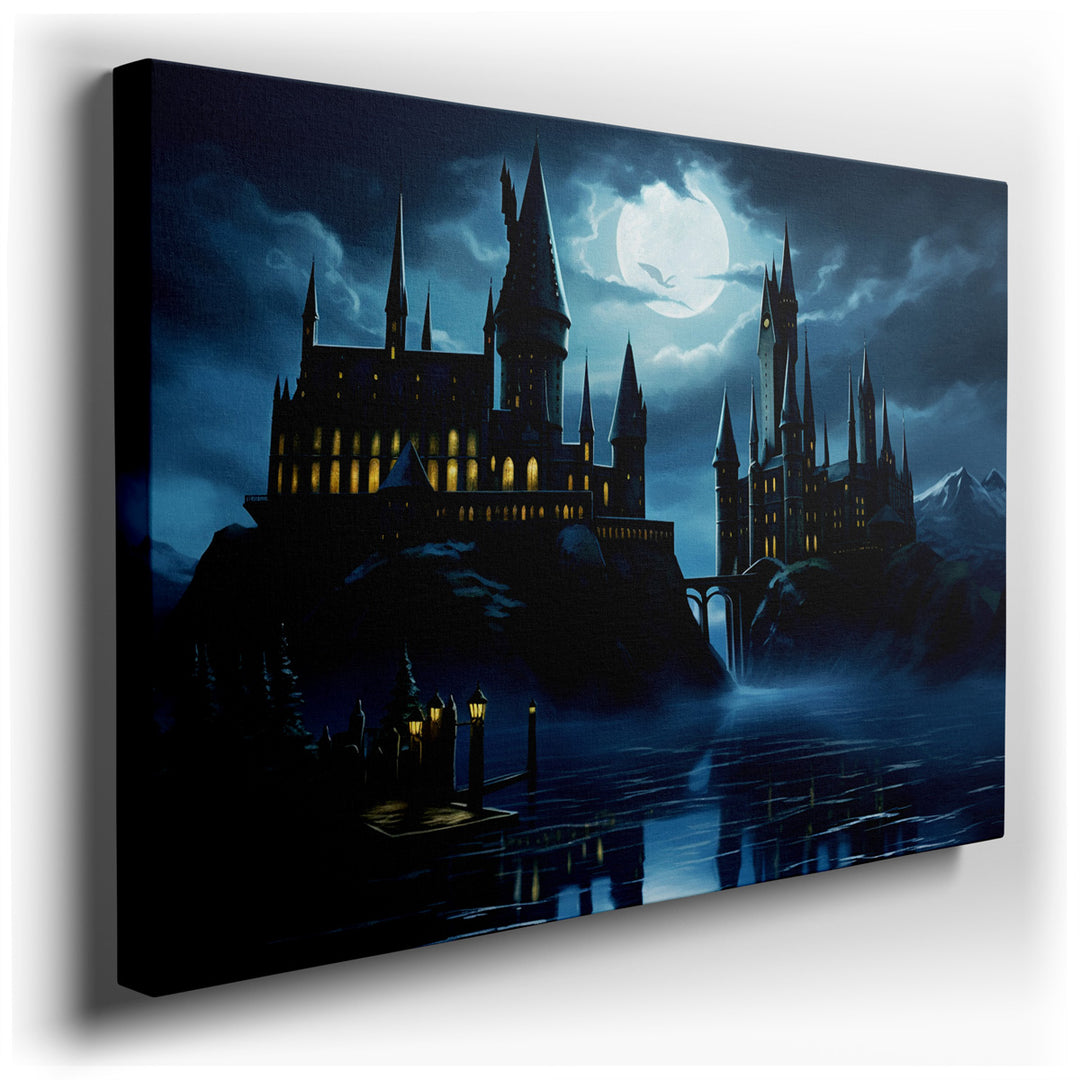 canvas print on wrapped canvas for wall decor – Imagine a wall art that transports you to a realm where the boundaries between reality and fantasy blur into a mesmerizi...
