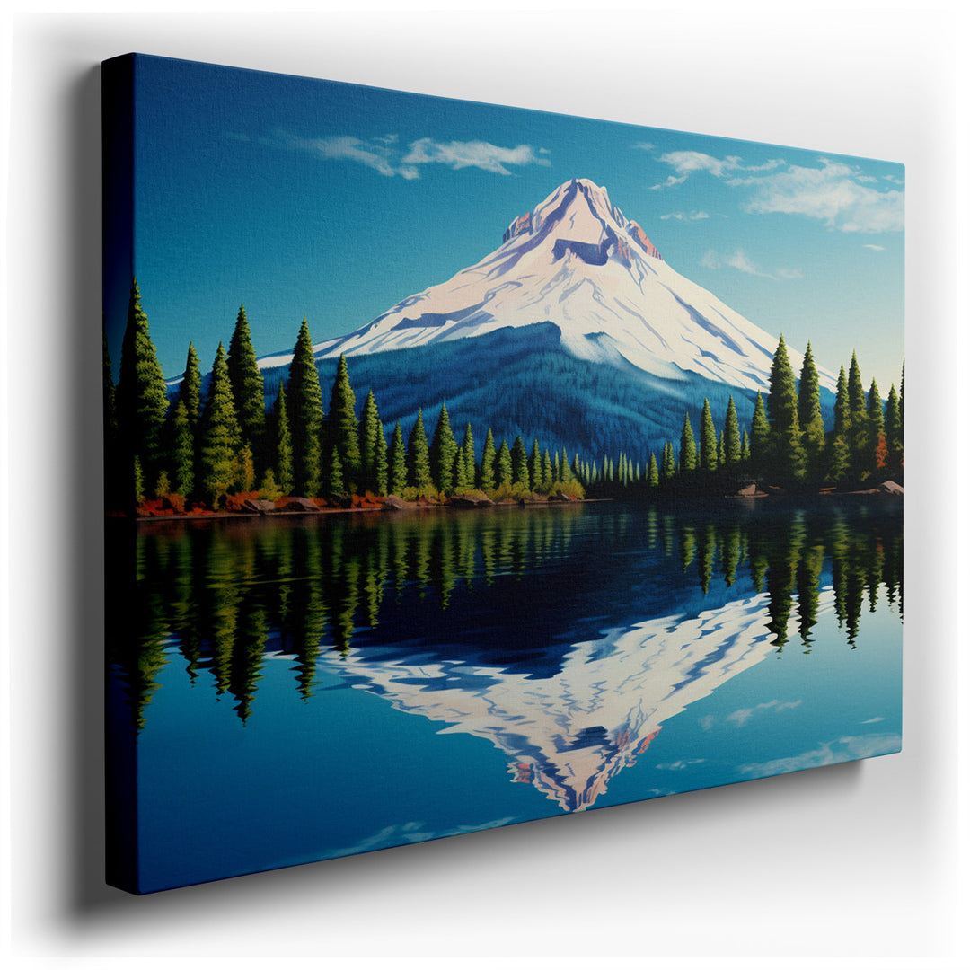 canvas print on wrapped canvas for wall decor – This wall art captures a breathtaking landscape that is both invigorating and tranquil, making it a perfect addition to...