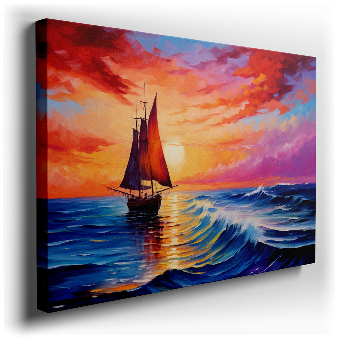 canvas print on wrapped canvas for wall decor – Imagine a wall art that captures the essence of adventure and the majestic beauty of nature, a piece that can transform...