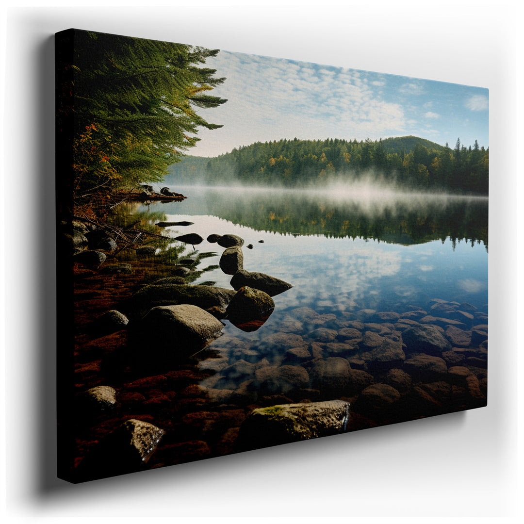 canvas print on wrapped canvas for wall decor – Imagine a wall art that captures the essence of tranquility and natural beauty, a piece that can transform any room into...