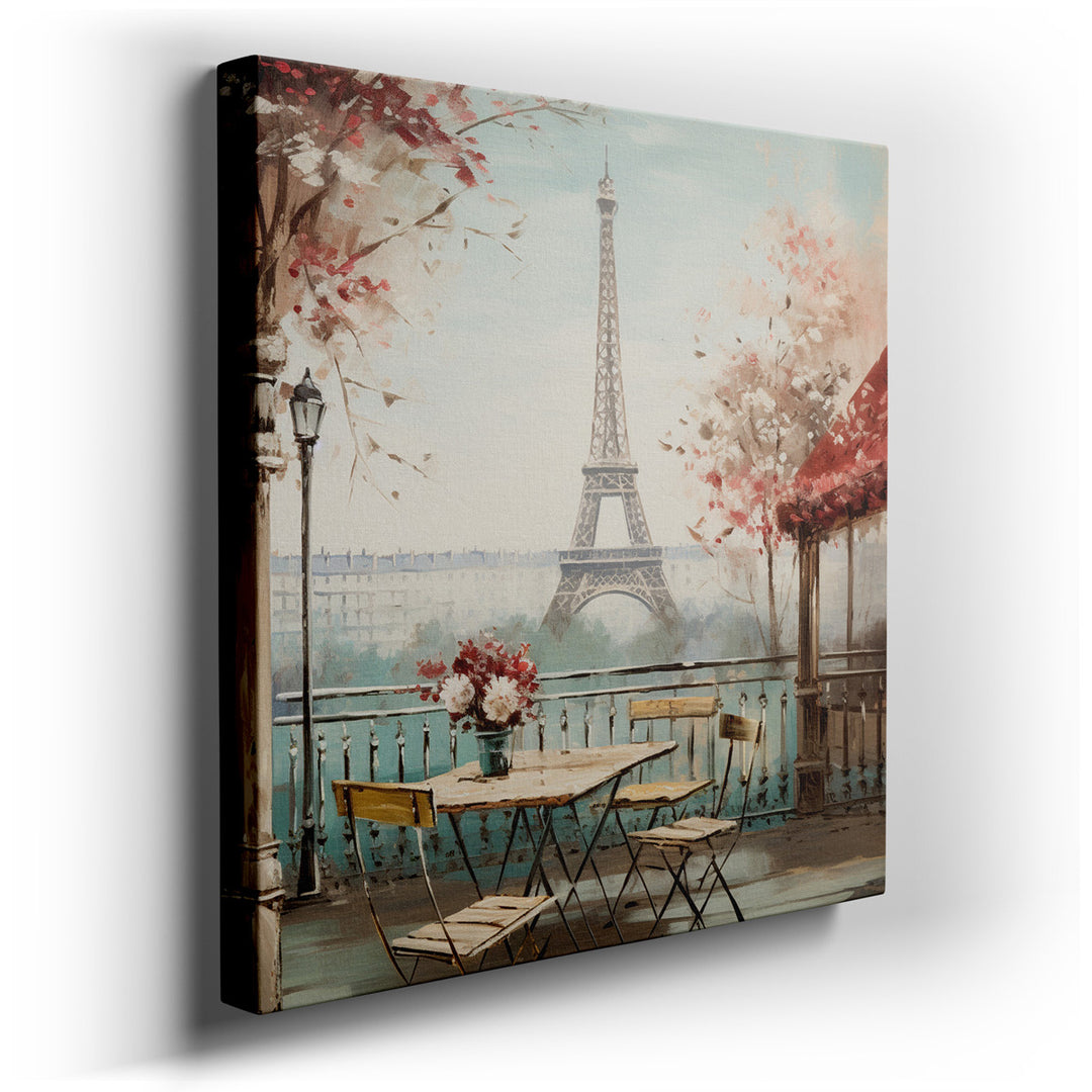 canvas print on wrapped canvas for wall decor – Imagine a wall art that encapsulates the essence of Parisian charm, a piece so vivid and enchanting that it transforms a...
