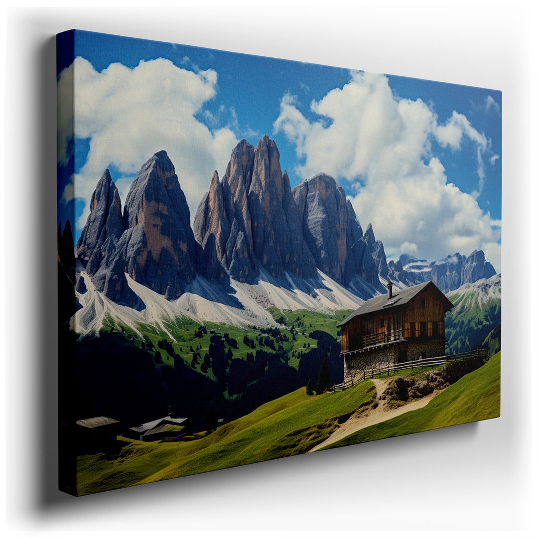 canvas print on wrapped canvas for wall decor – This enchanting wall art captures the essence of pastoral serenity and the rugged beauty of nature, making it a perfect...