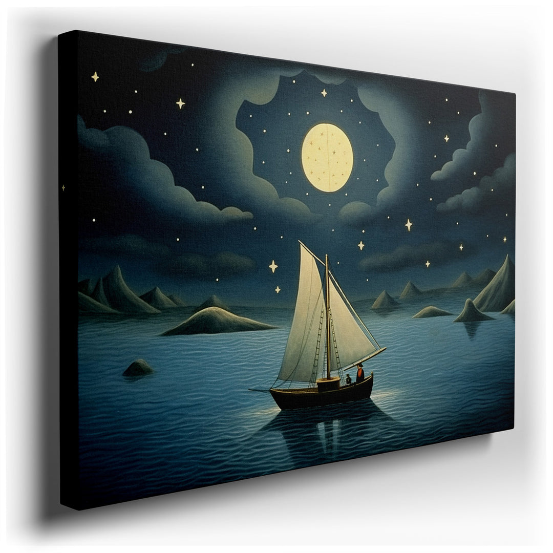 canvas print on wrapped canvas for wall decor – Imagine a wall art that encapsulates the essence of tranquility and boundless freedom, a scene that invites you to step...