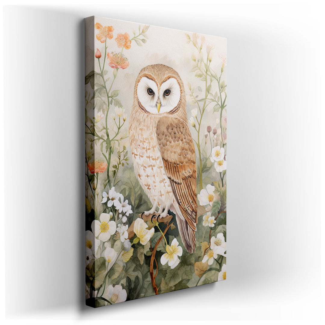 canvas print on wrapped canvas for wall decor – This captivating wall art presents a stunning visual narrative that celebrates the serene beauty of nature through the d...