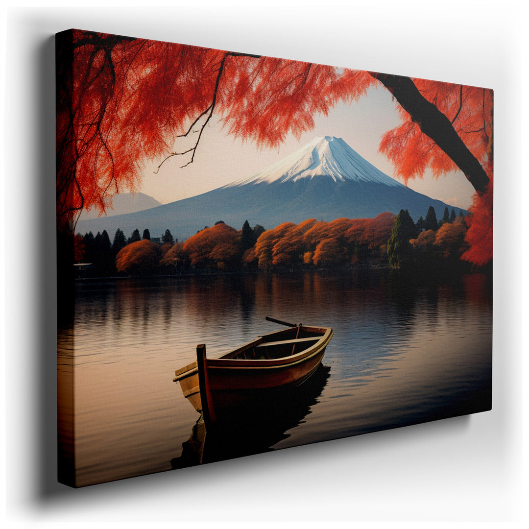 canvas print on wrapped canvas for wall decor – Imagine a wall art that captures the essence of serene beauty and natural splendor, a piece that can transform any room...