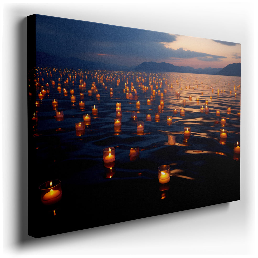 canvas print on wrapped canvas for wall decor – Imagine a wall art that captures the essence of serenity and peace, a scene so tranquil and soothing that it transforms...
