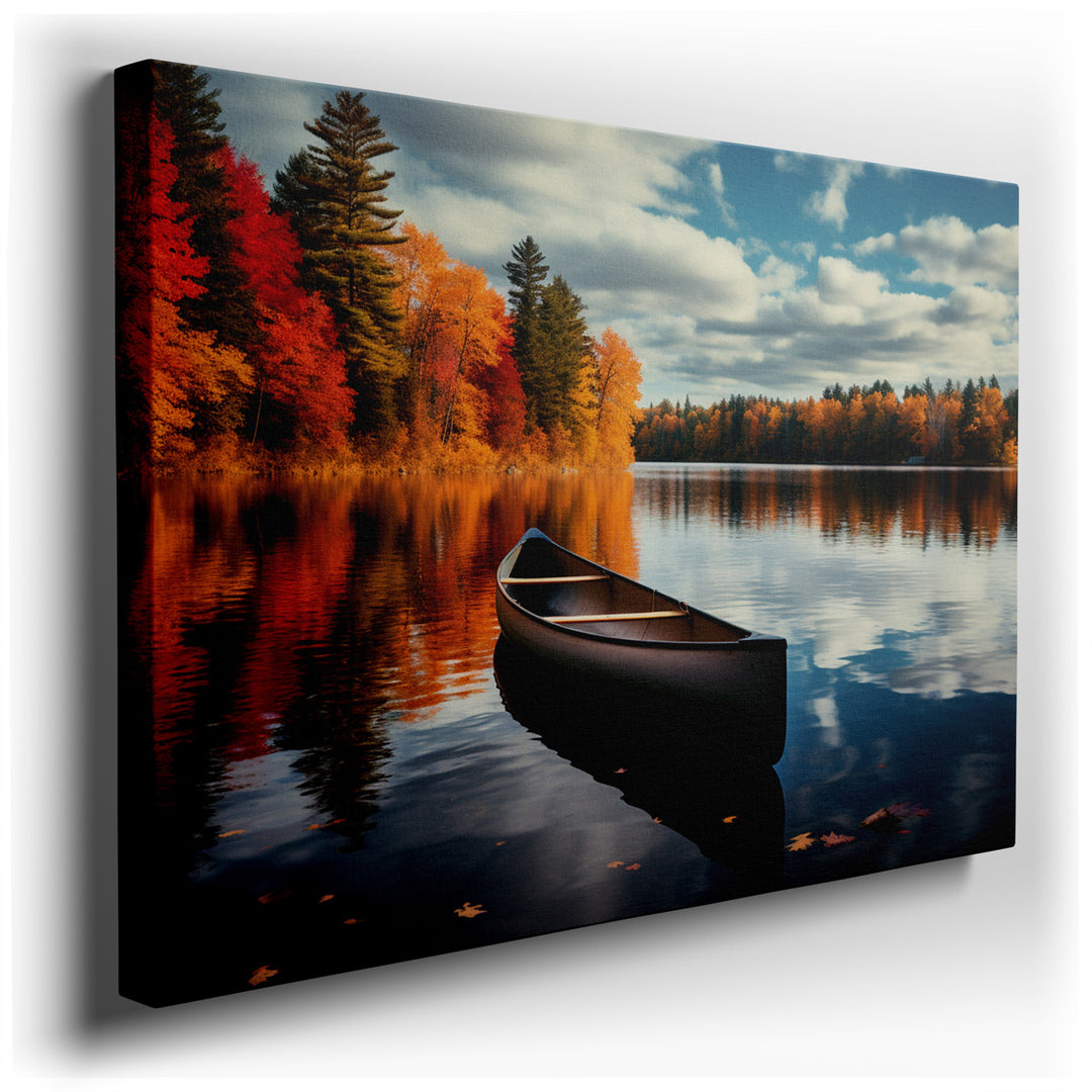 canvas print on wrapped canvas for wall decor – This enchanting wall art captures a moment of pure tranquility and natural beauty, making it a perfect addition to any s...