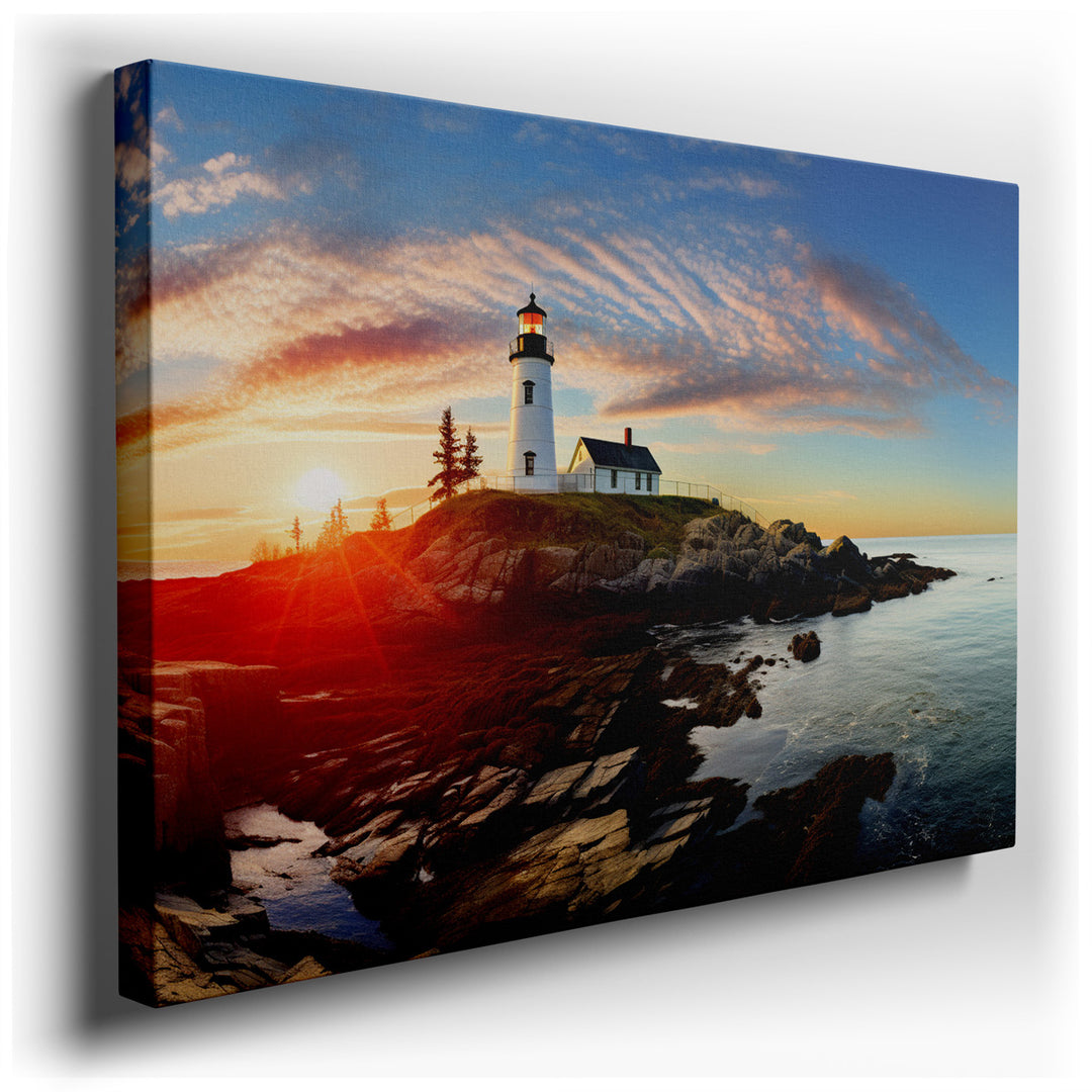 canvas print on wrapped canvas for wall decor – Imagine a wall art that captures the serene yet dynamic essence of nature's beauty, a scene that brings both peace and a...