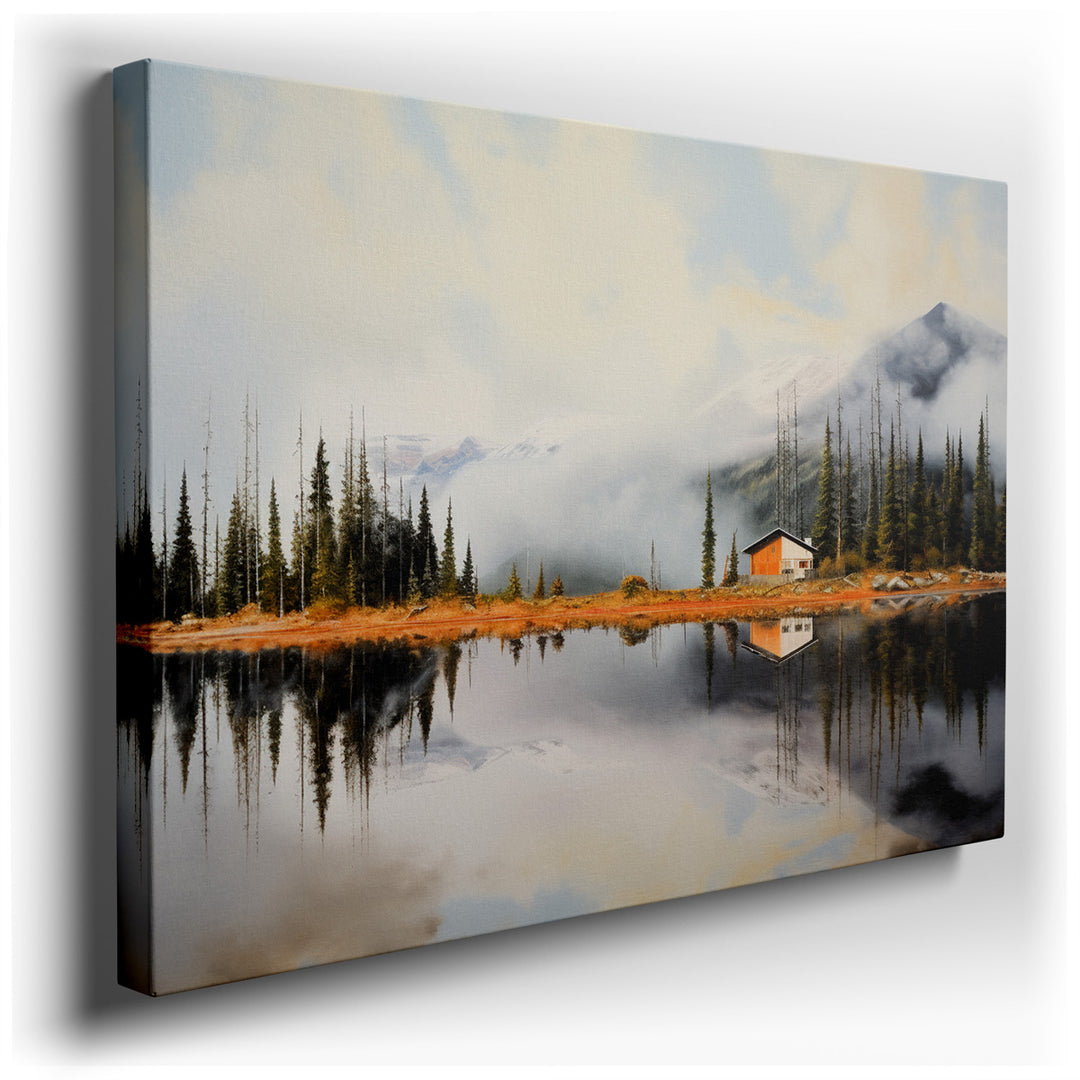 canvas print on wrapped canvas for wall decor – Imagine a wall art that captures the essence of tranquility and natural beauty, perfect for enhancing the atmosphere of...