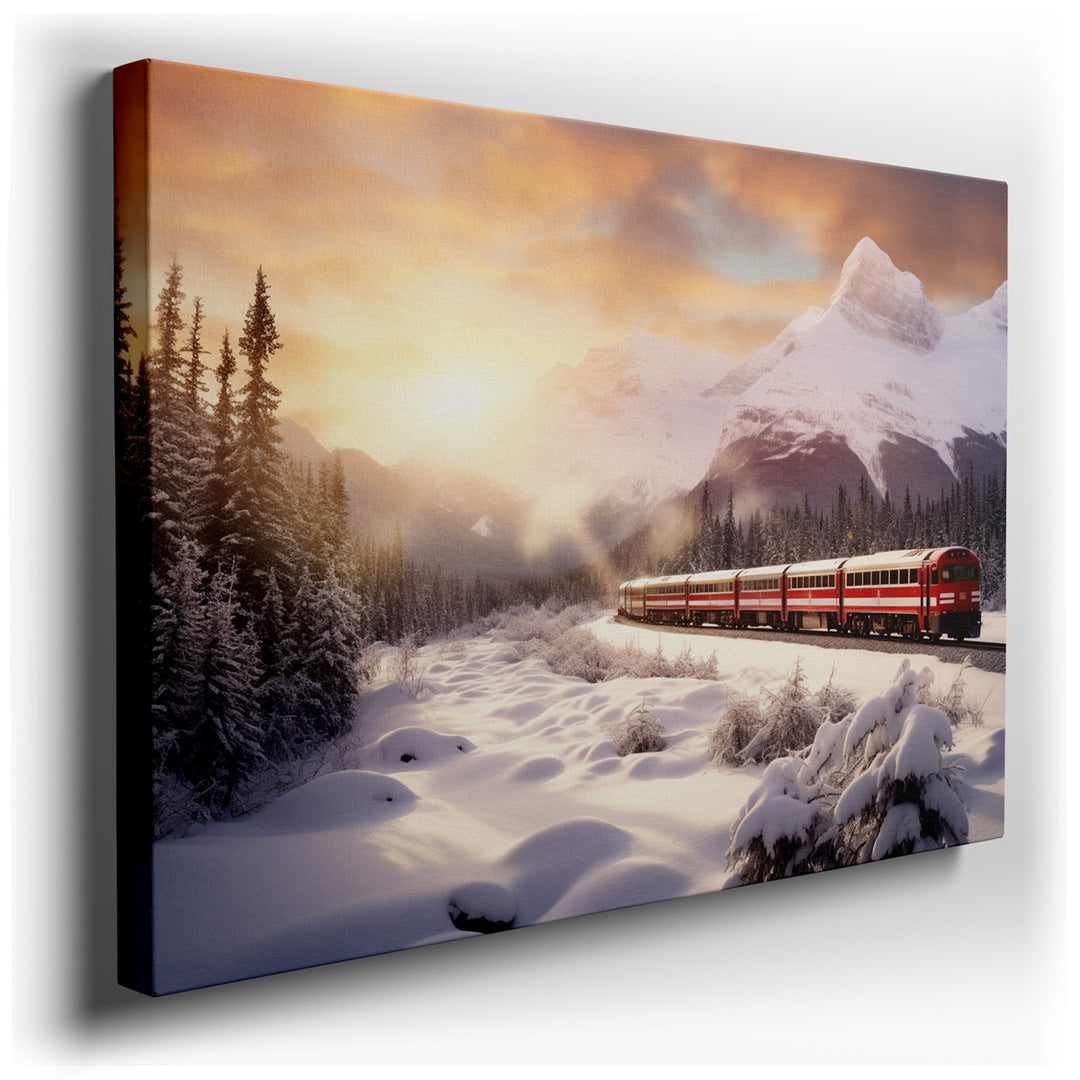 canvas print on wrapped canvas for wall decor – Imagine a wall art that captures the essence of both tranquility and motion, a piece that can transform any room into a...