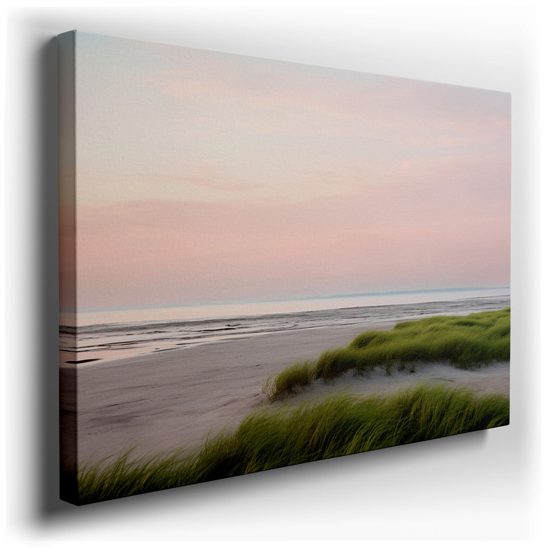 canvas print on wrapped canvas for wall decor – Imagine a wall art that captures the serene beauty of a sunset at a secluded beach, where the gentle embrace of twilight...