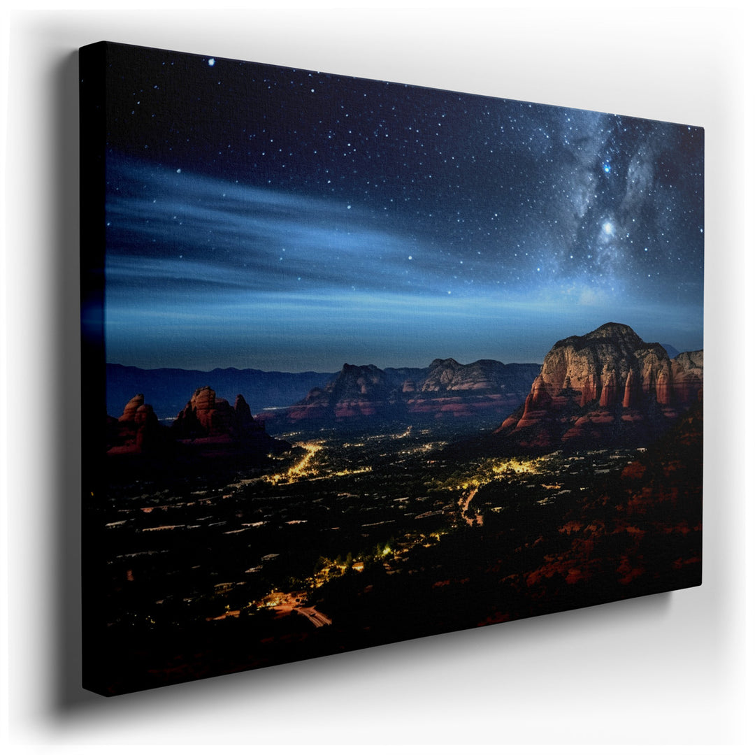 canvas print on wrapped canvas for wall decor – This wall art captures a truly mesmerizing scene that is both invigorating and tranquil, making it a perfect addition to...