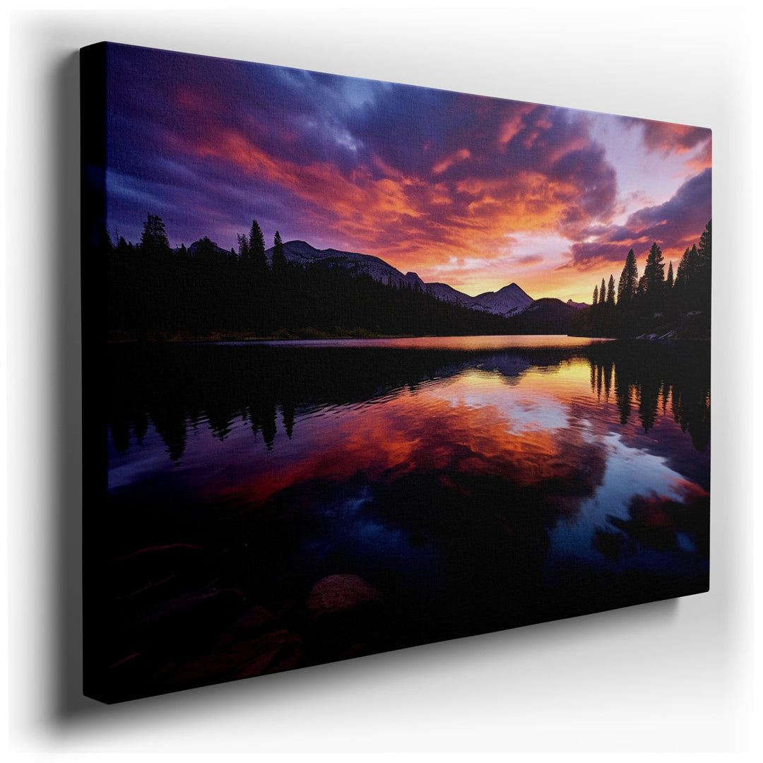 canvas print on wrapped canvas for wall decor – Imagine a wall art that encapsulates the breathtaking beauty of nature in a single frame, a piece so vivid and serene th...