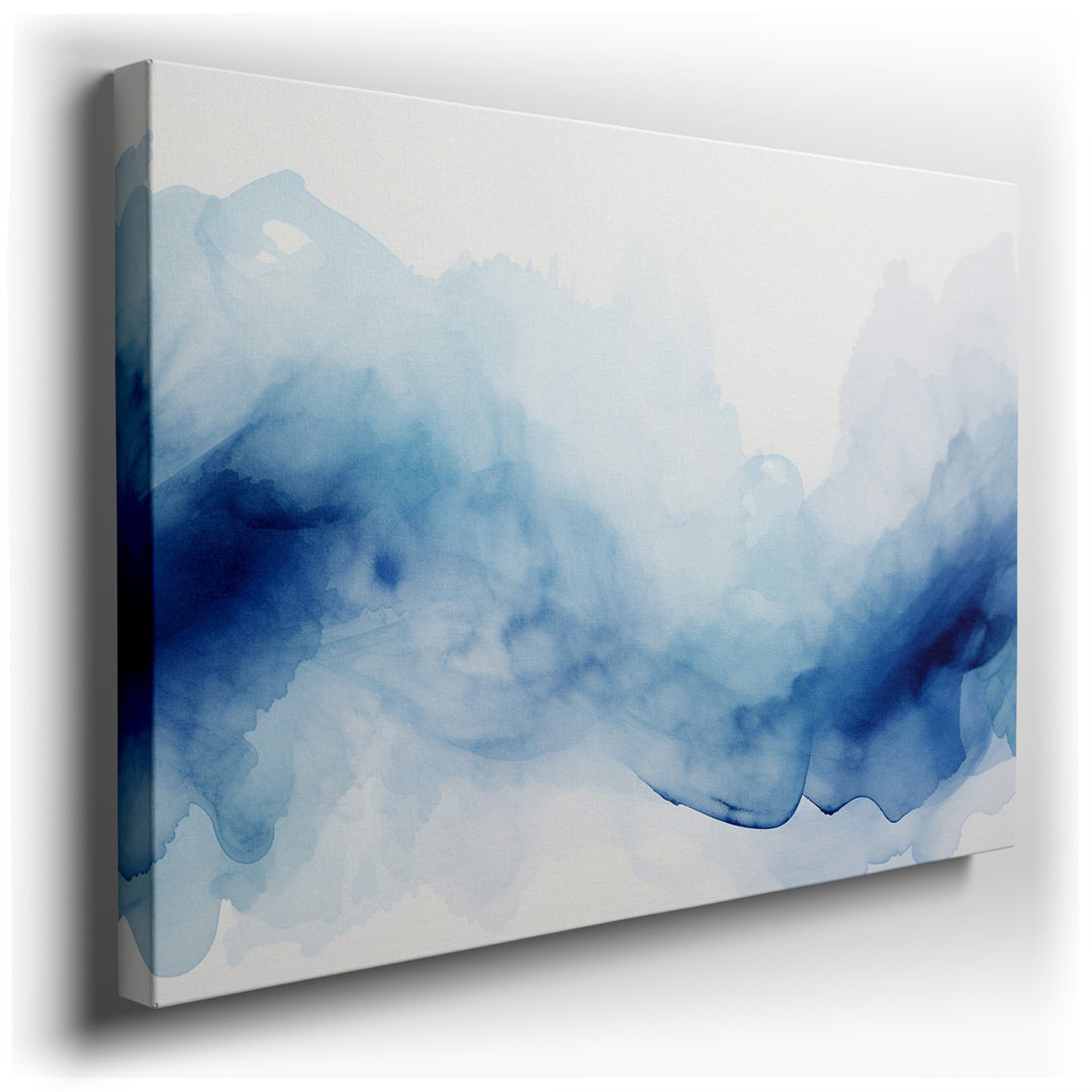 canvas print on wrapped canvas for wall decor – This wall art, a captivating abstract composition, masterfully captures the essence of tranquility and peace through its...