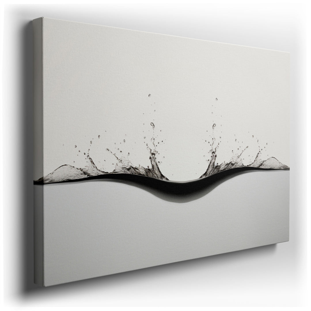 canvas print on wrapped canvas for wall decor – This wall art, a masterful representation of water in motion, is an exquisite addition to any space, ideally suited for...