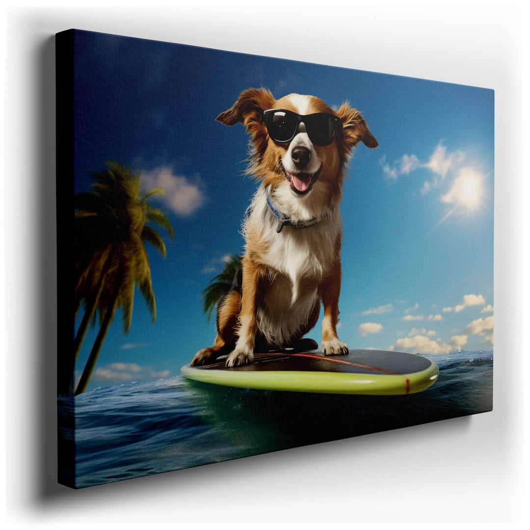 canvas print on wrapped canvas for wall decor – This delightful wall art portrays an irresistibly charming scene that is sure to capture the hearts of all who view it....