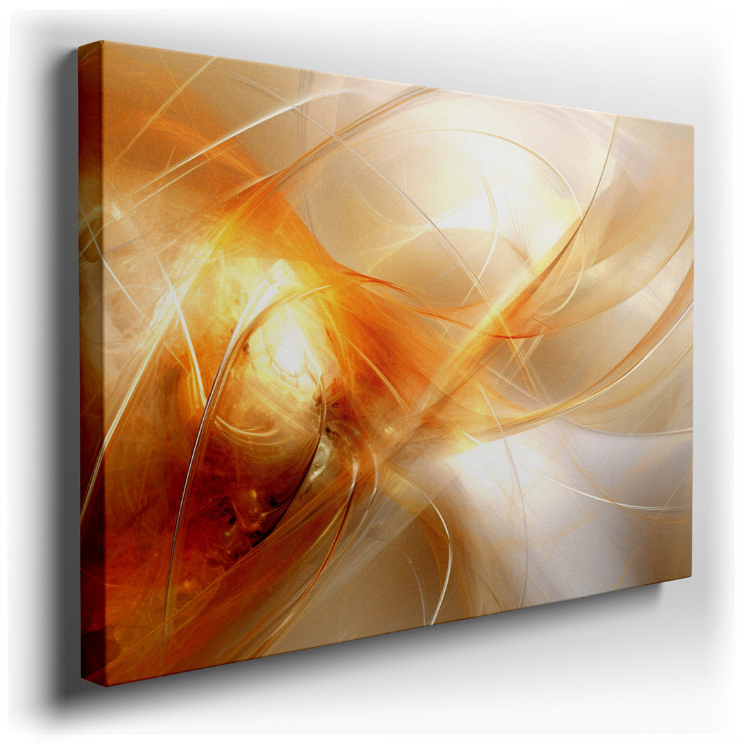 canvas print on wrapped canvas for wall decor – This wall art is a mesmerizing composition of dynamic swirls and vibrant colors that immediately draws the viewer into a...