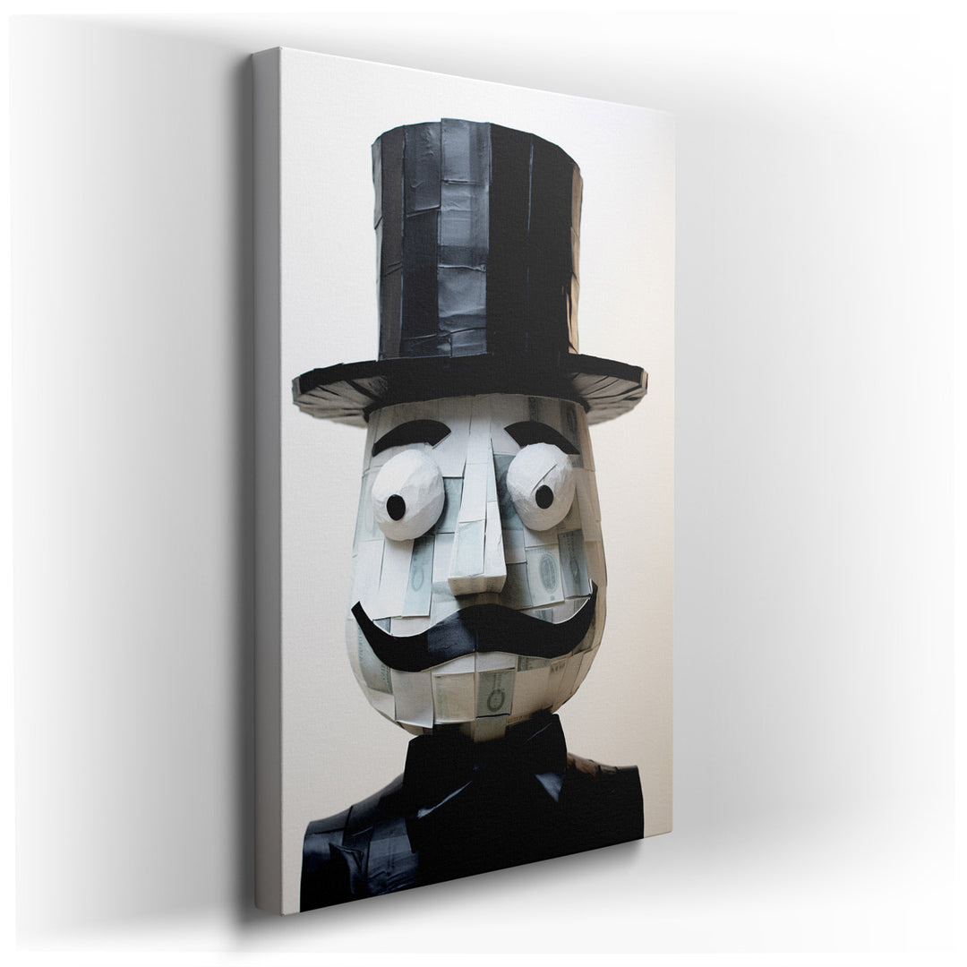 canvas print on wrapped canvas for wall decor – This delightful wall art captures the essence of whimsy and creativity, making it a standout piece for any room looking...