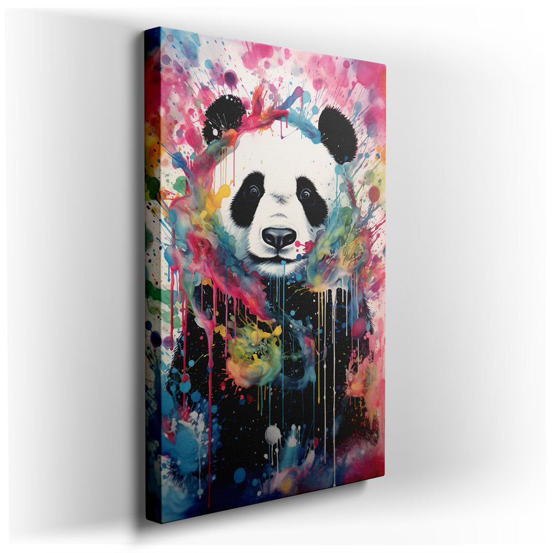 canvas print on wrapped canvas for wall decor – Imagine a wall art that captures the essence of whimsy and the vibrant pulse of nature through a delightful depiction of...