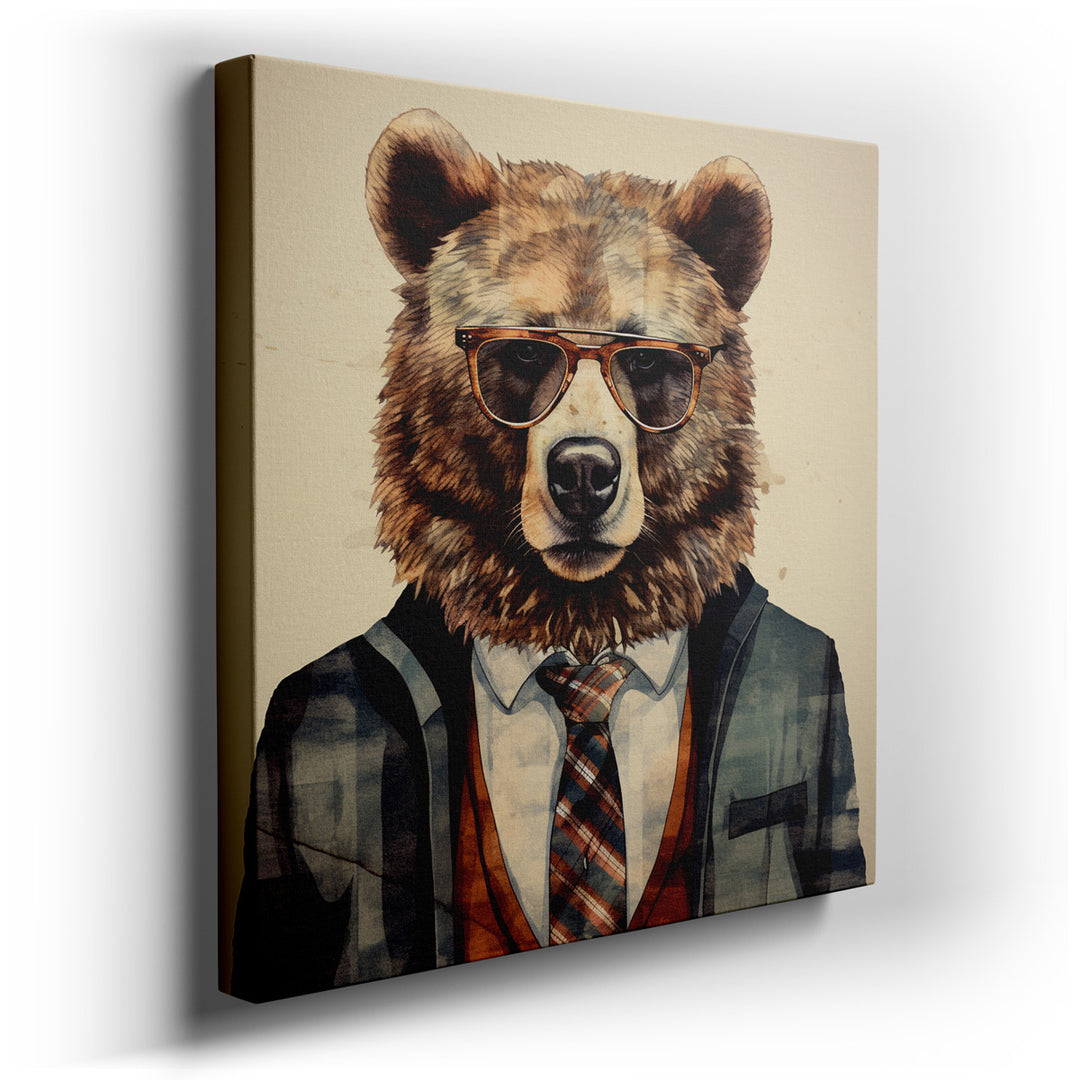 canvas print on wrapped canvas for wall decor – Imagine a wall art that captures the essence of whimsy and sophistication, where the natural world meets human refinemen...